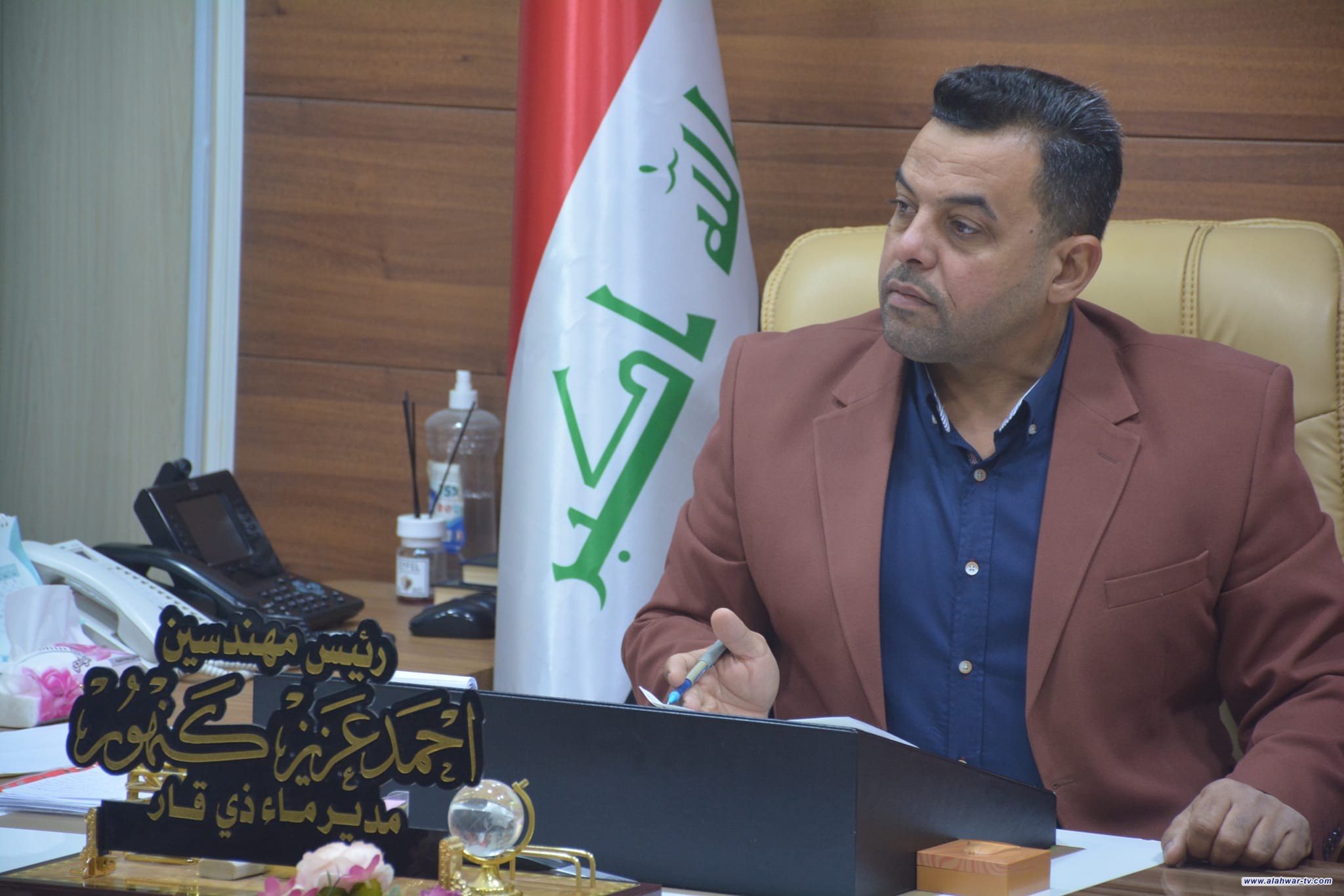 مدير ماء ذي قار يعلن إنجاز محطة ماء الشامية في مدينة الناصرية